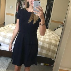 Loft cutout back dress